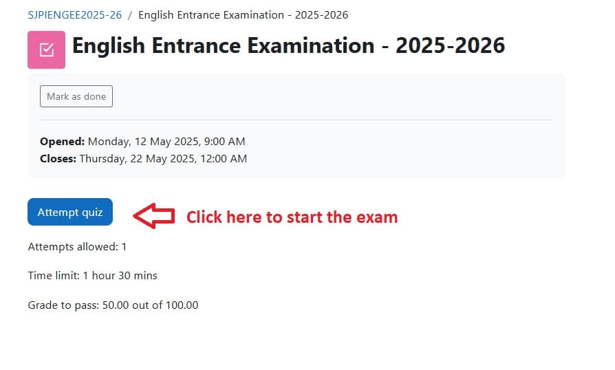 Start Quiz
